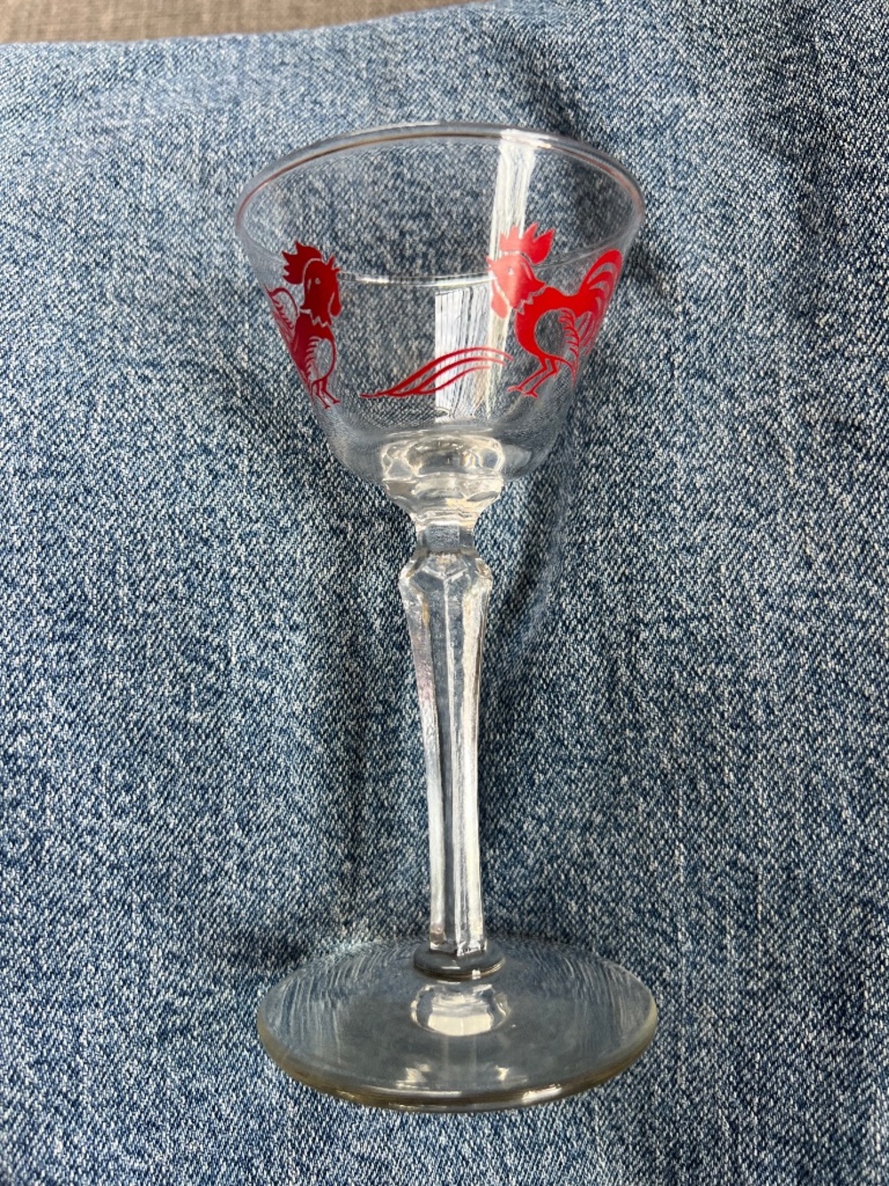 Set of 4 vintage libbey cordial glass